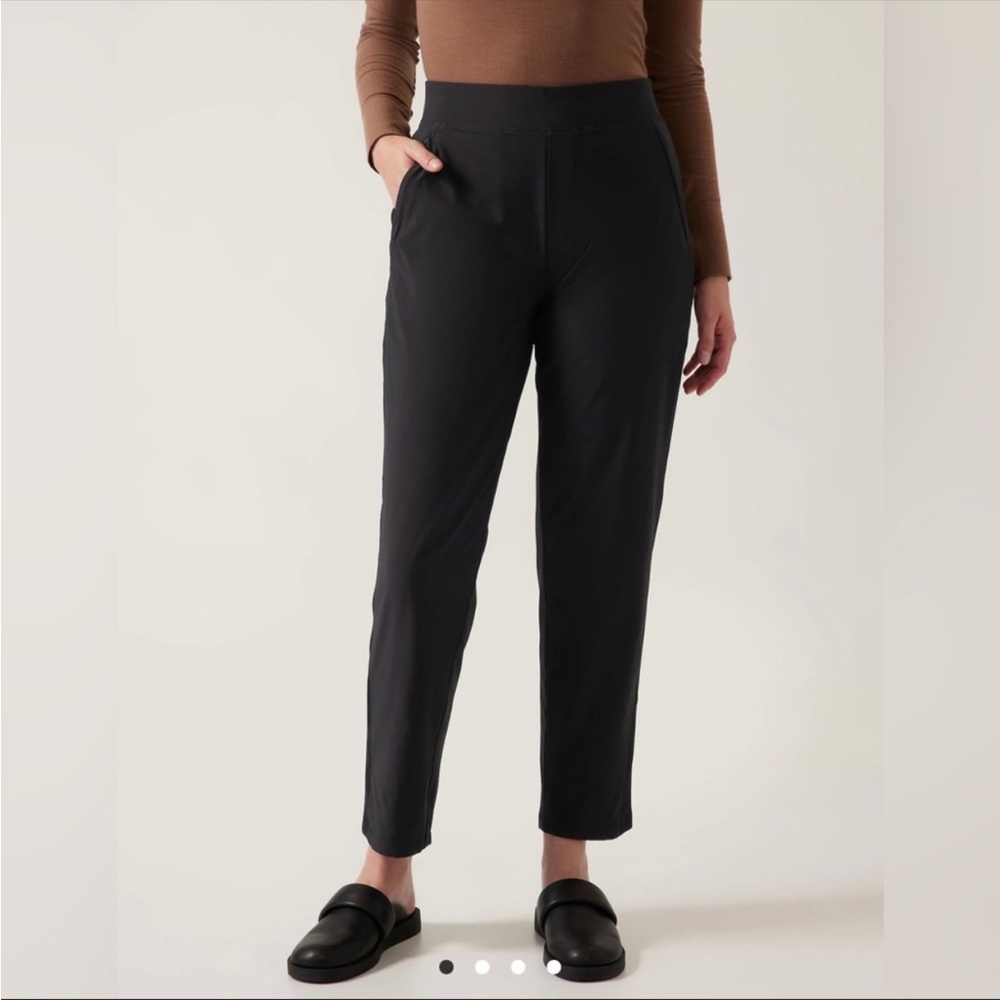 Athleta Brooklyn Lined Pants In Black Size 8P
